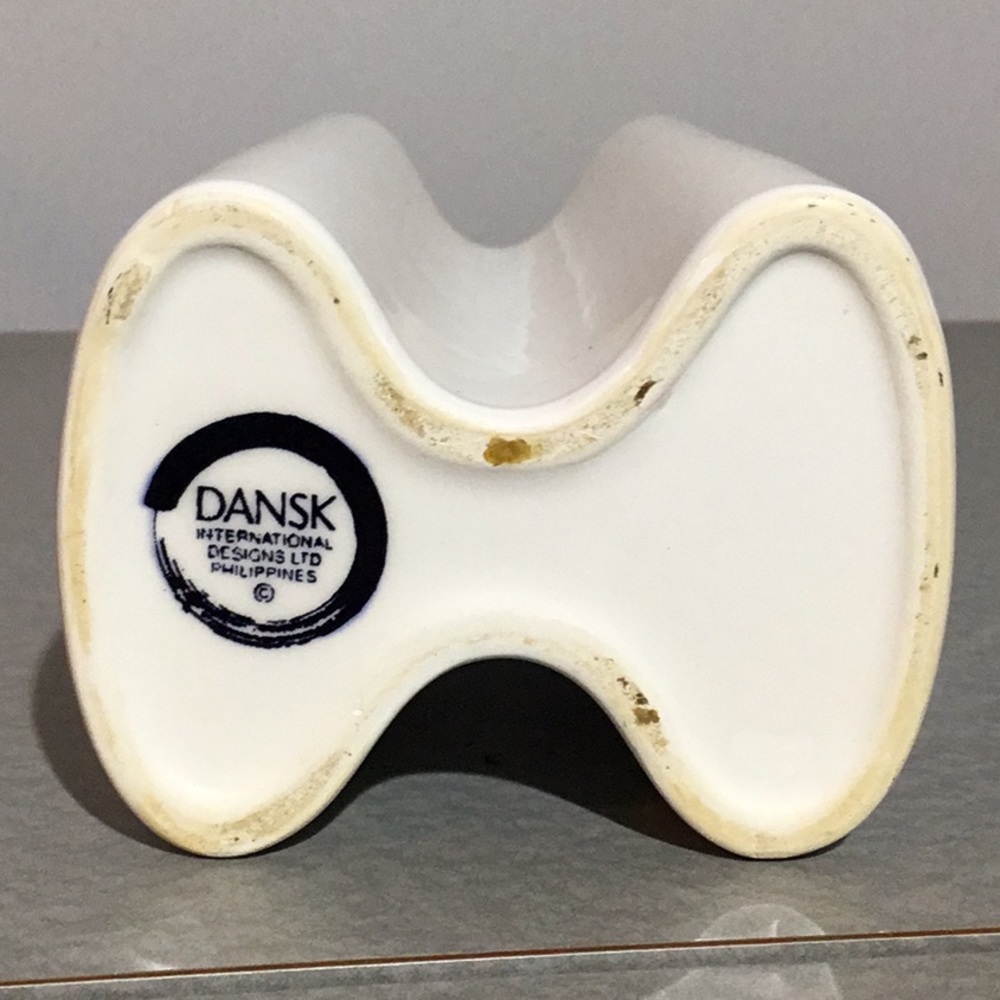 Dansk Int. Philippines, vintage, modernistic curved design, glazed porcelain - Picture 6 of 11